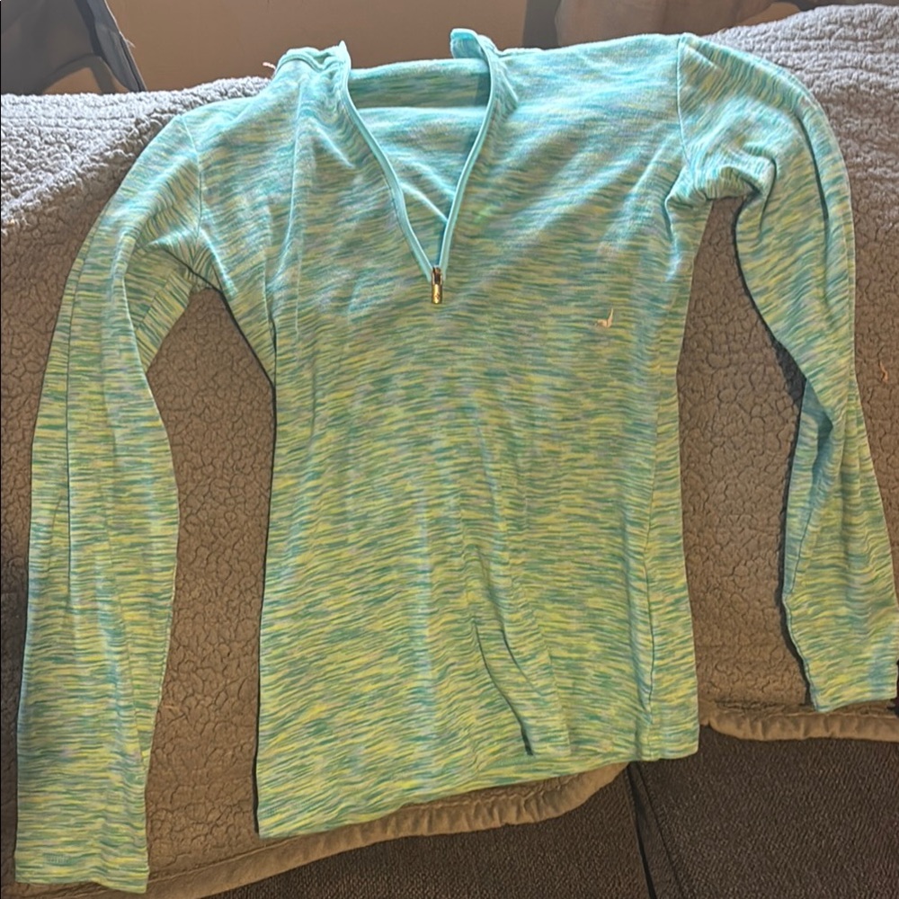 Columbia Multicolor Quarter-Zip Pullover